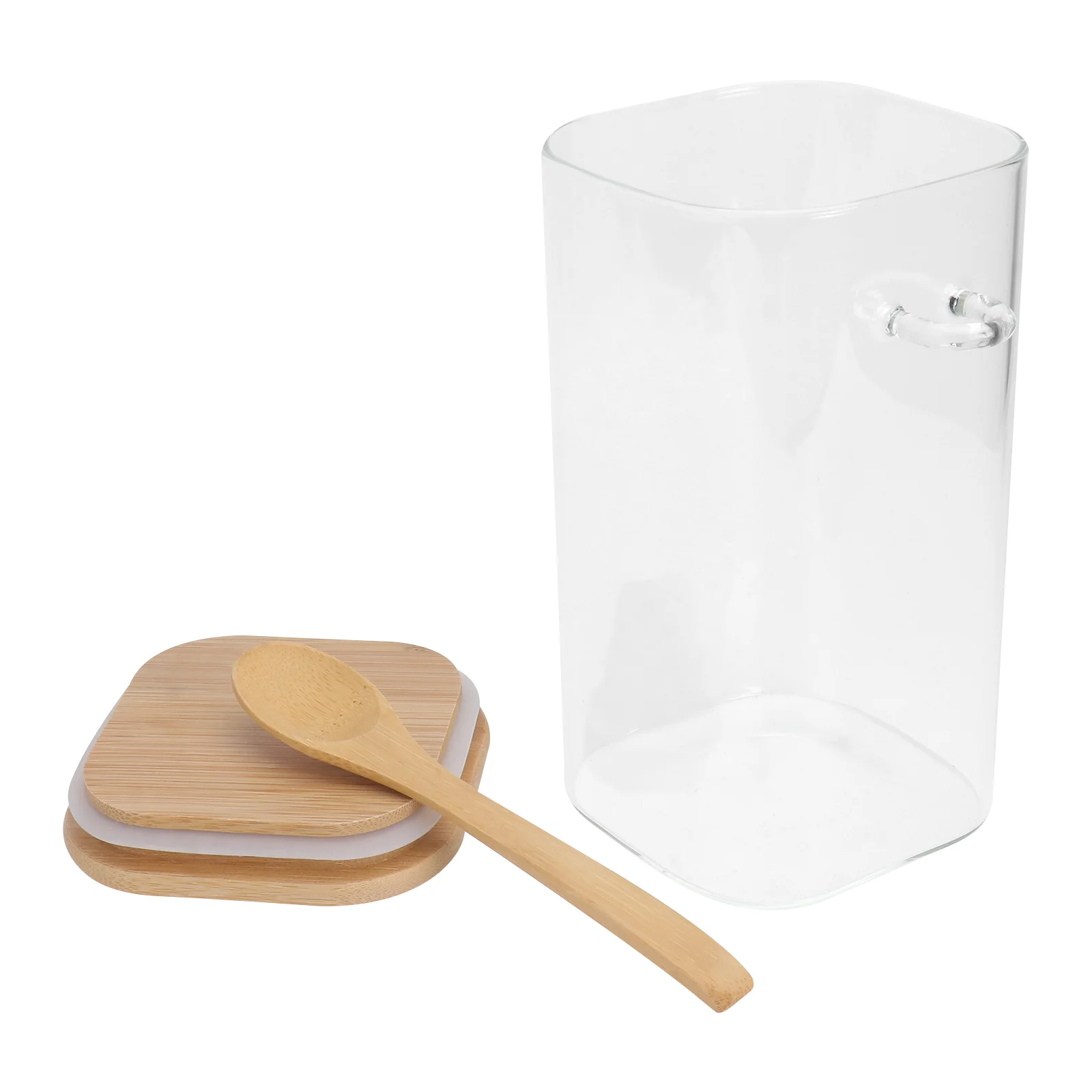 

1 Set Kitchen Glass Jar Reliable Sealing Storage Jar Food Storage Sealing Jar