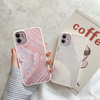 ins fashion luxury marble texture phone case for iphone 13 12 11 pro max xr xs max 8 x 7 se 2020 lady girl shockproof soft shell