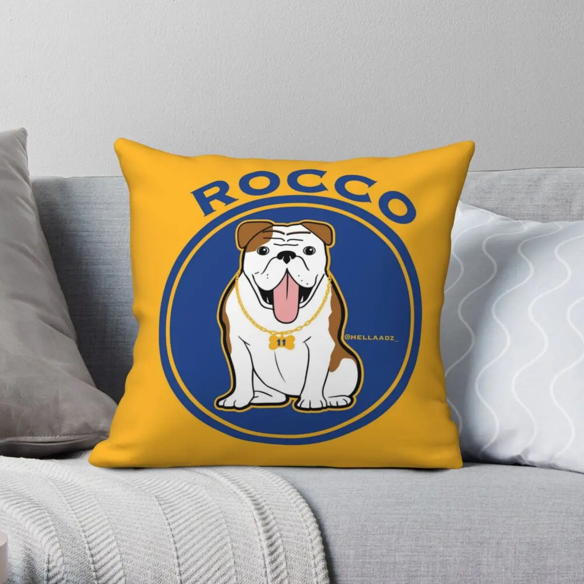 

Rocco наволочка для подушки из полиэстера и льна