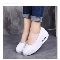 nursing shoes for women wedge platform sneaker fashion height increase flats shoes casual slip on ladies spring shoes zapatillas