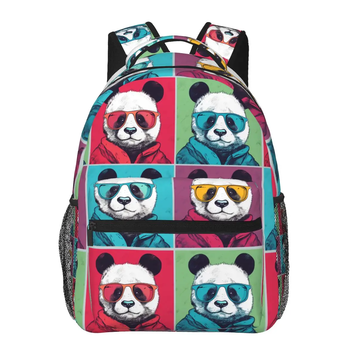 

Рюкзак с пандой в стиле «мемы», рюкзаки для тренировок в стиле поп-арт, студенческие дизайнерские прочные школьные ранцы унисекс, Классный Рюкзак