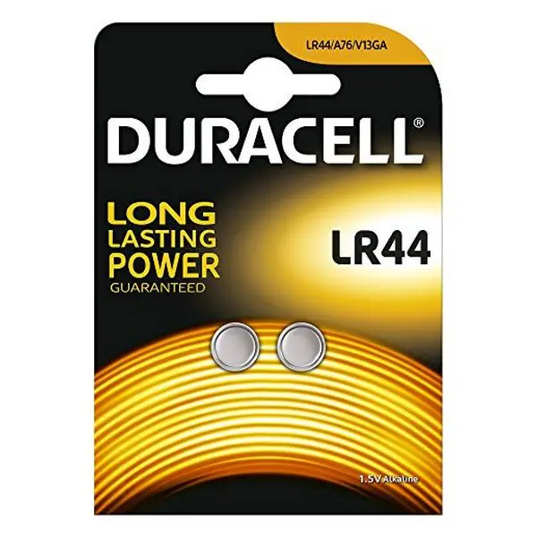 Alkaline Button Cell Batteries DURACELL DRBLR442 LR44 1.5V (2 pcs) | Электроника