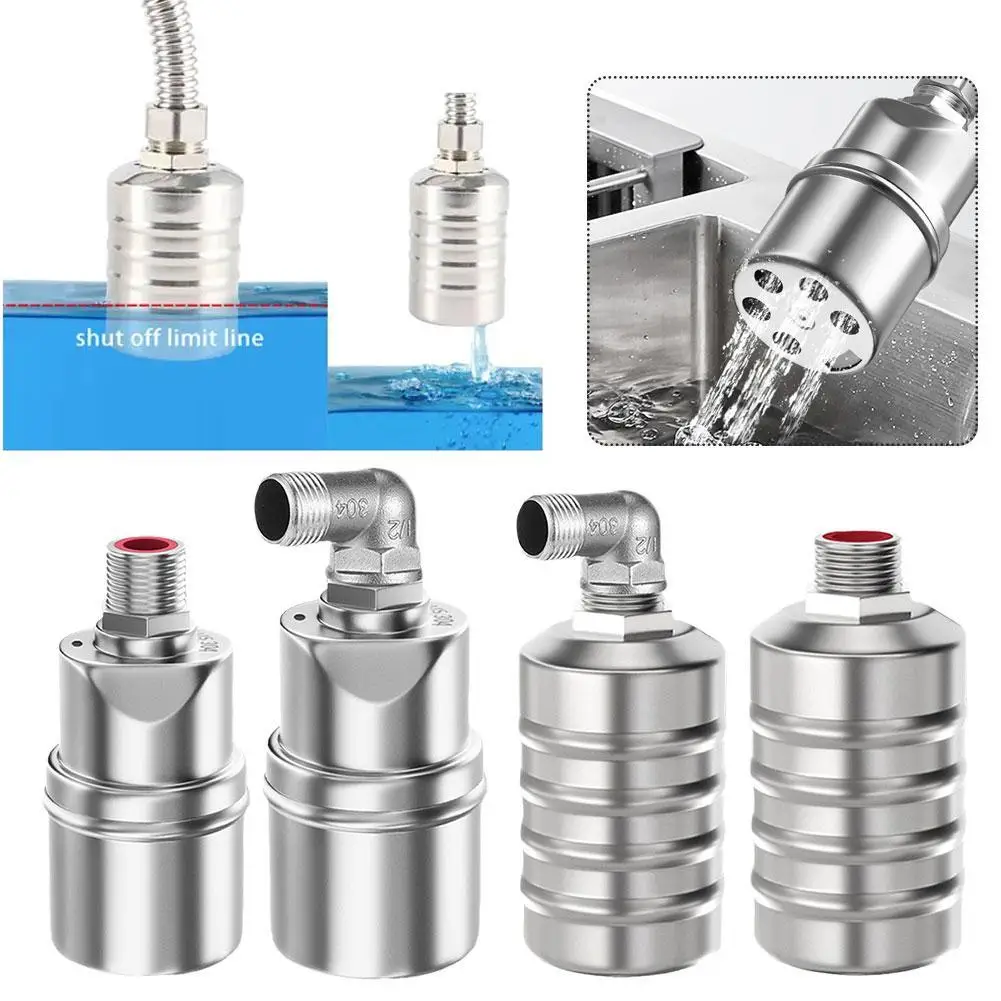 

1/2 '' 3/4 '' 1/8 '' 304 Stainless Steel Float Valve Water Level Controller Fully Automatic Water Replenishment For Restaurant