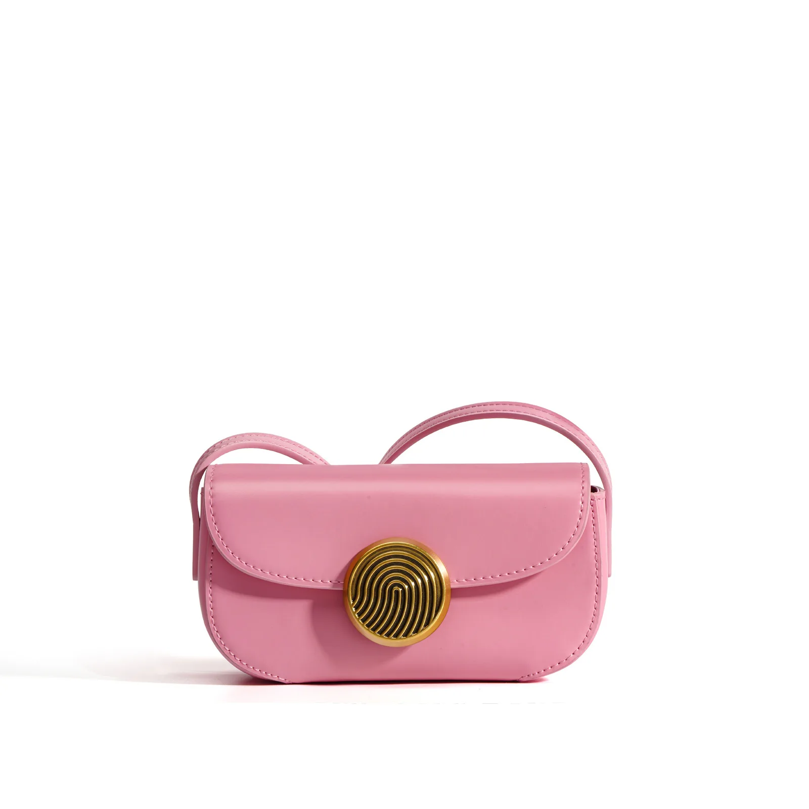 Small square bag for women, new style bag, cowhide feel waist bag, single shoulder diagonal cross phone bag for women