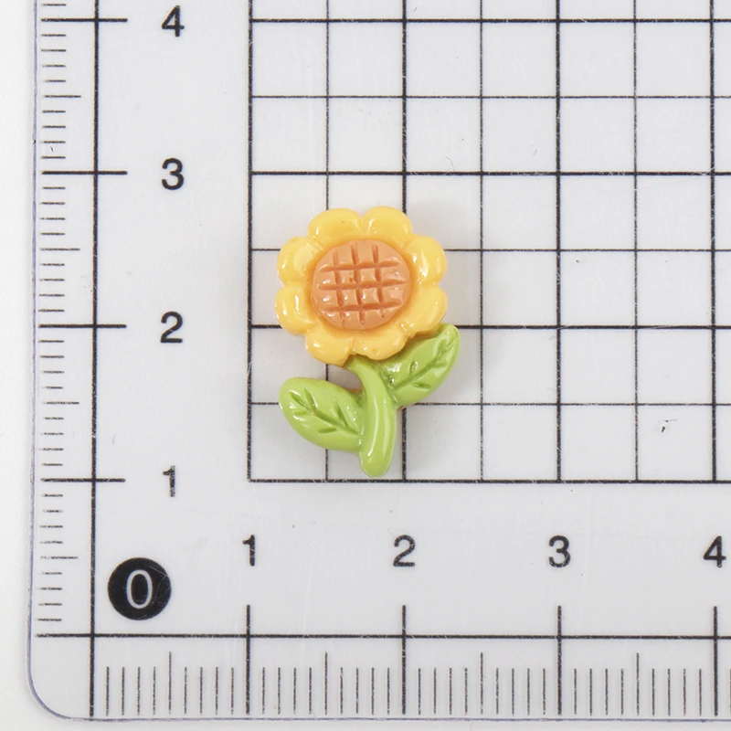 Мини-цветок для нейл-арта 30 шт. искусственная смола Шпилька волос материалы