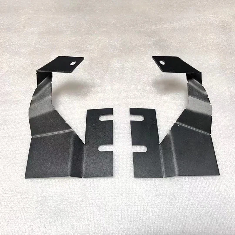 2 шт. монтажные кронштейны на стойке А стальные для переднего капота светодиодные