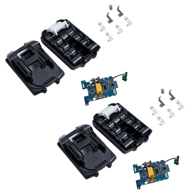 

2X BL1830 18V Battery Protection Board With Single Protective Detection Sleeve For Makita 18V Power Tool BL1815 BL1835