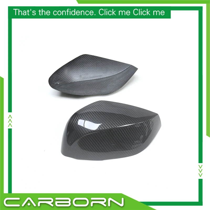 

Carbon Fiber Mirror Cover For Infiniti QX50 QX55 QX60 16 17 18 19 20 21 22 Add On Style Body Side Rear View Decoration Caps
