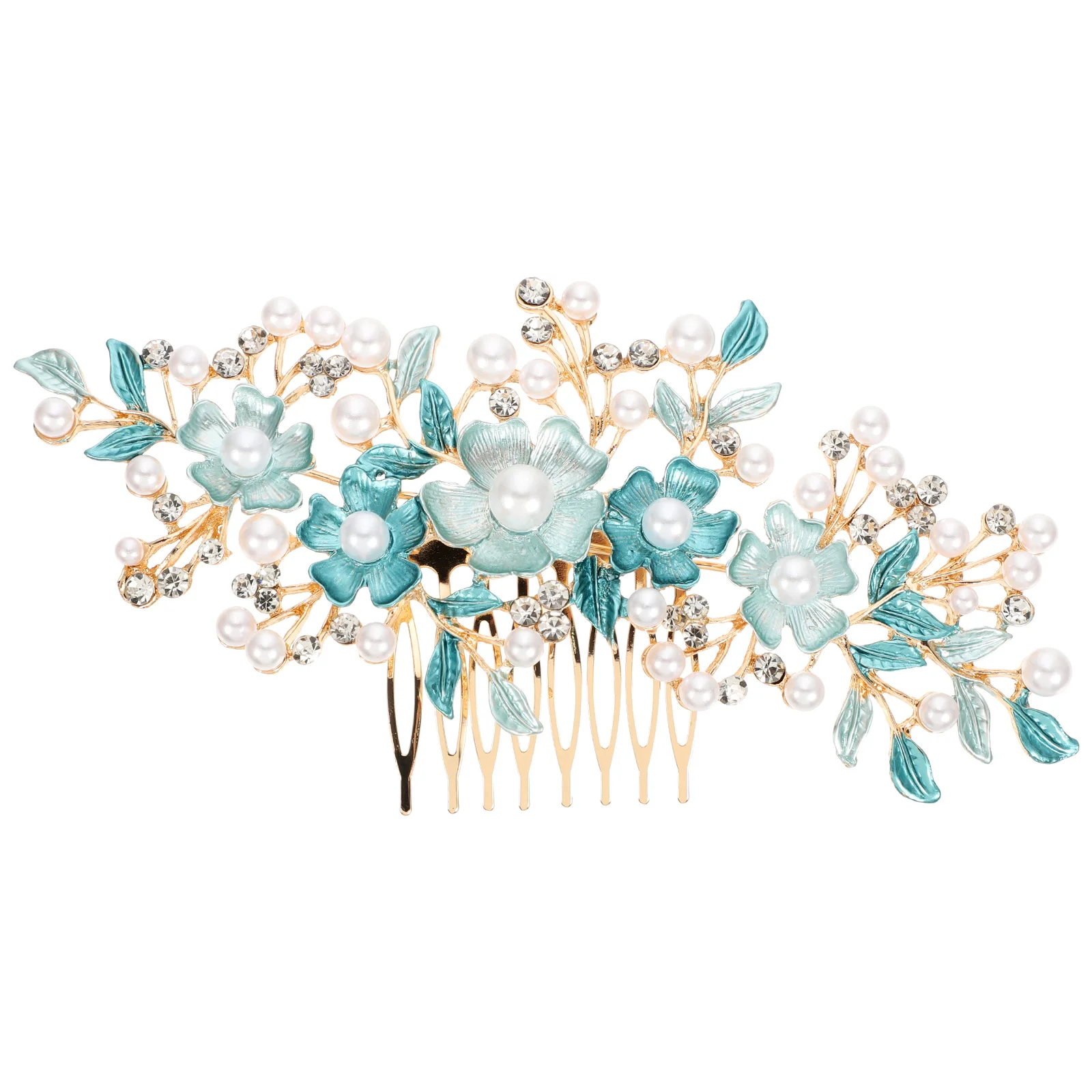 

Hair Clips Flower Hair Accessories Flower Hair Comb Rhinestone Hair Accessories Hair Plug Girl Summer Flower Headpiece