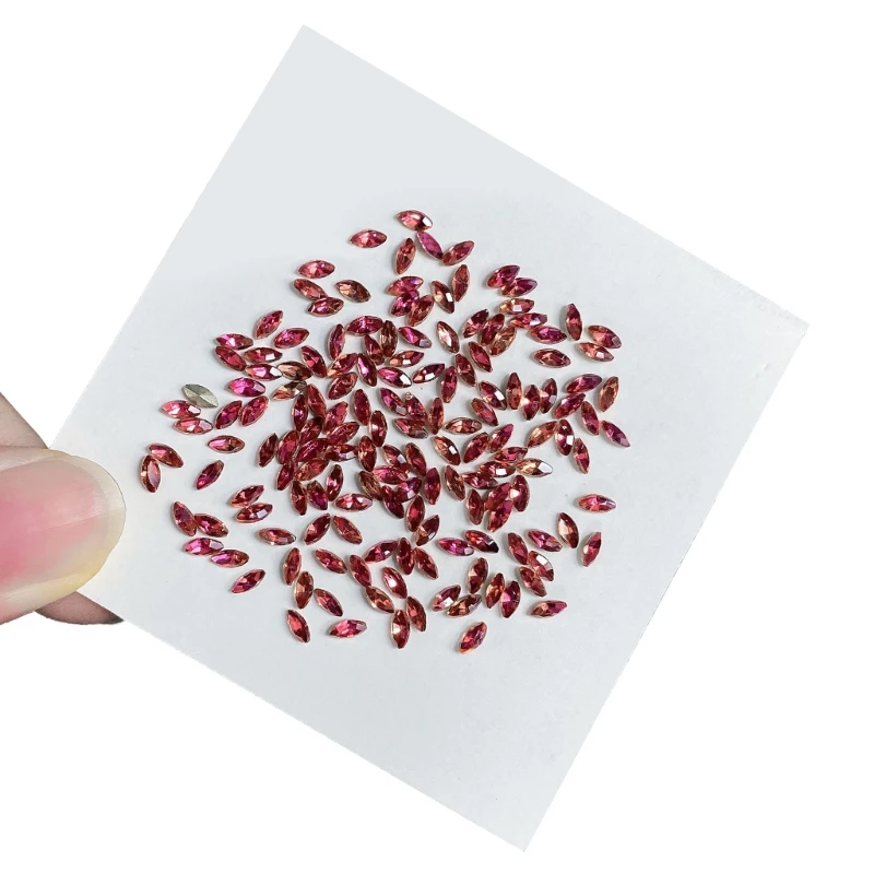 Блестящие стразы для ногтей в виде конского глаза плоская задняя часть