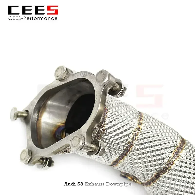 Водосточная труба CEES для Audi S8 4.0T 13-2016 водосточная из нержавеющей стали без