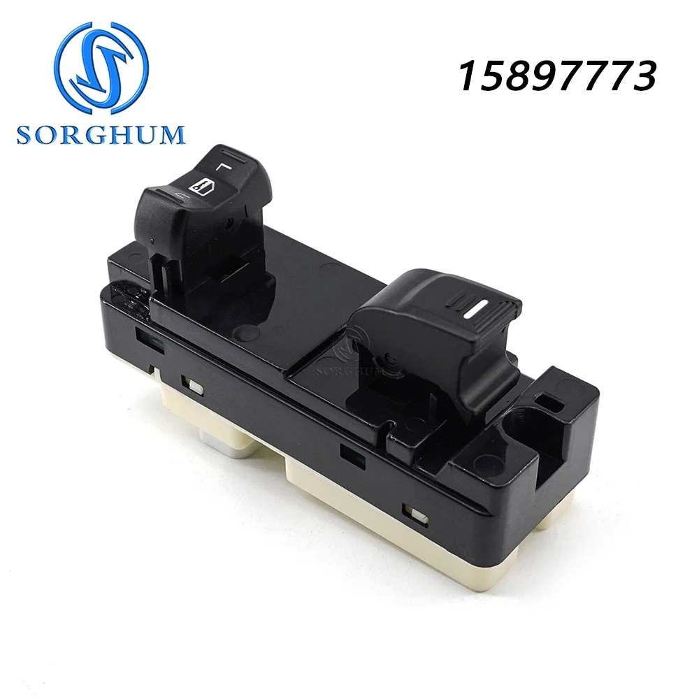

SORGHUM 15897773 For Chevy GMC 2004-2012 Auto Power Window Lifter Lock Electric Master Control Switch Push Button Drop Shipping