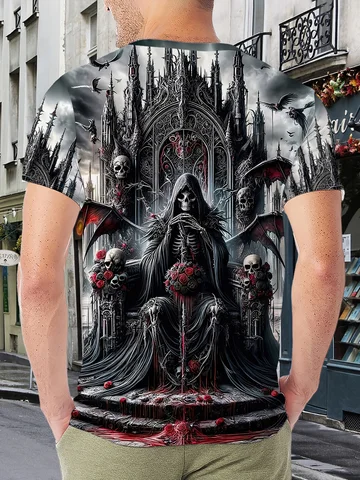 Мужская спортивная футболка полиэстер