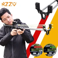 hunting slingshot powerful telescopic long range laser bow catapult for outdoor sports competition game fun accessories tools