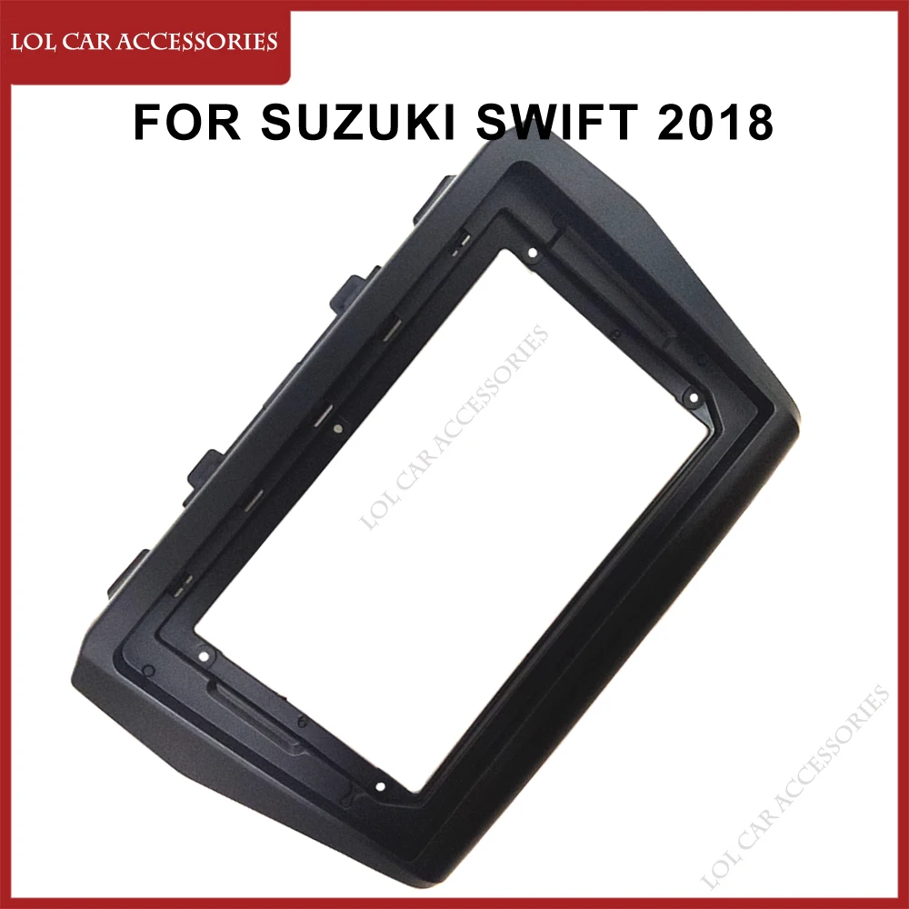 9-дюймовая радиопанель для автомобиля Suzuki Swift 2018 года, установка 2 Din, панель головного блока DVD Mp5 Android Player, крышка для приборной панели.