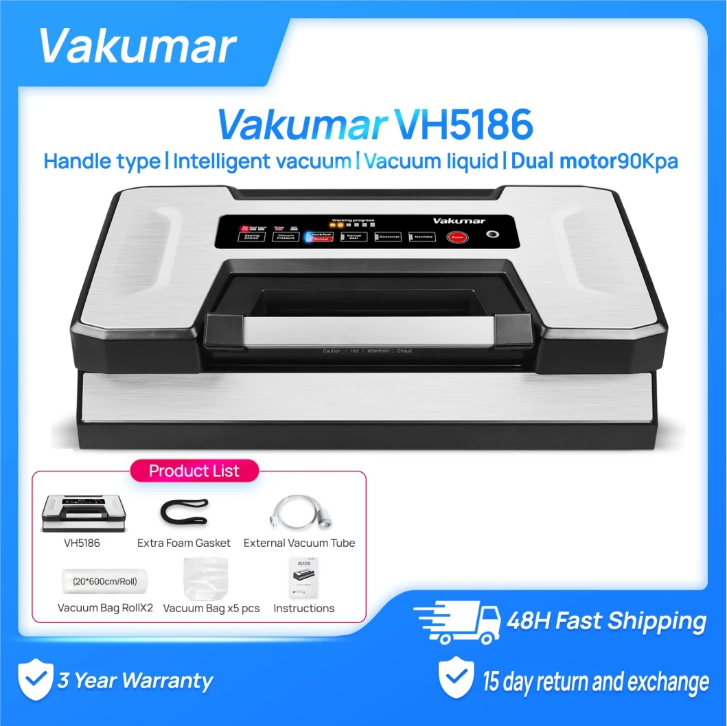 

Vakumar VH5186 Вакуумный упаковщик