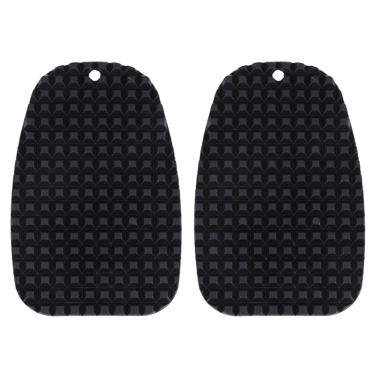 

2 PCS Motorcycle Kickstand Pad Bicycle Stands Accessory Plate Bicycle Stand Coaster Support