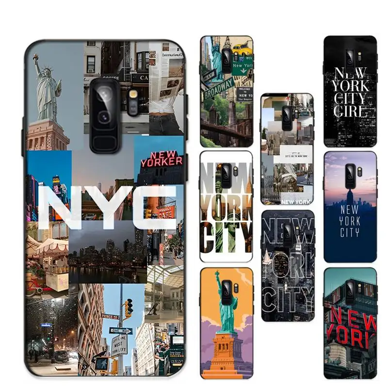 

NYC NEW YORK city Phone Case for Redmi 8 9 9A for Samsung J5 J6 Note9 for Huawei NOVA3E Mate20lite cover