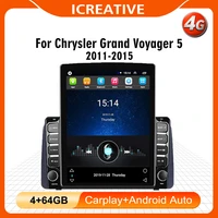 chrysler grand voyager 5 2011 2015 9 7 tesla screen 4g carplay android autoradio car multimedia player gps navigator wifi