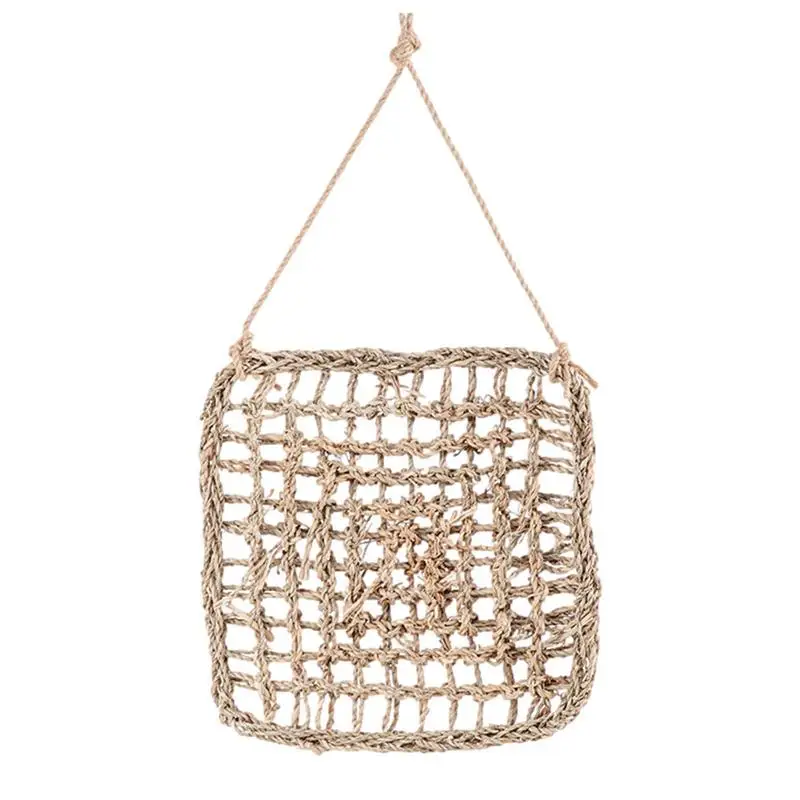 

Bird Rope Swing Woven Bird Climbing Toy Net Parrot Cage Toy Cotton Rope Climbing Net Ladder Indoor Bird Cage Accessories