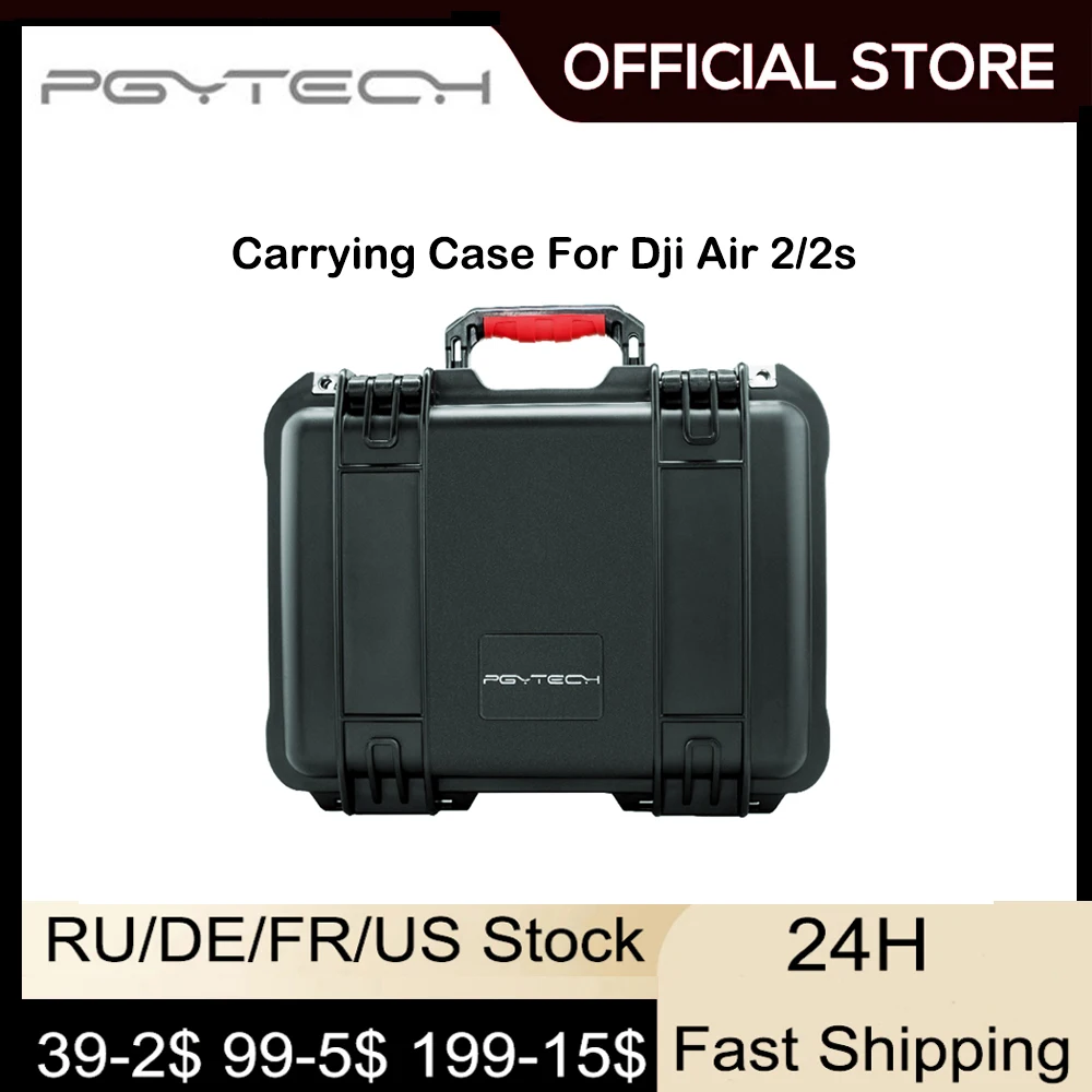 

PGYTECH Safety Carrying Case Ip67 Shockproof Waterproof Suitcase Hard Shell Storage Drone Accessories For Dji Mavic Air 2/Air 2s