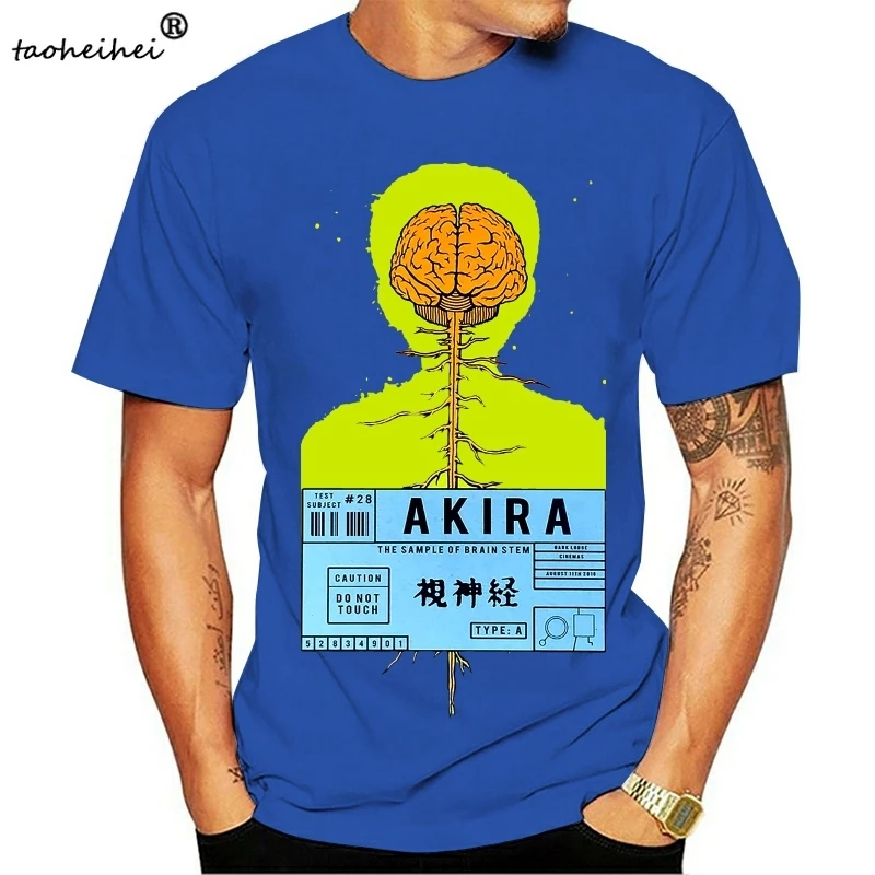 Мужская футболка из натурального хлопка с японской мангой |