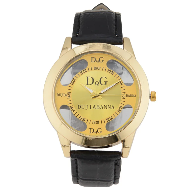 Reloj Mujer 2023 New Fashion Luxury Women Quartz Watch Hollow Dial Personalized Men's Leather Belt Outdoor Watches Relogio