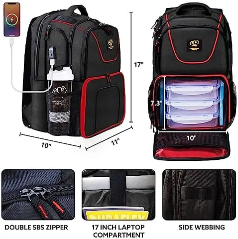 Lunch Backpack With Computer Compartment,hiking Picnic Coole