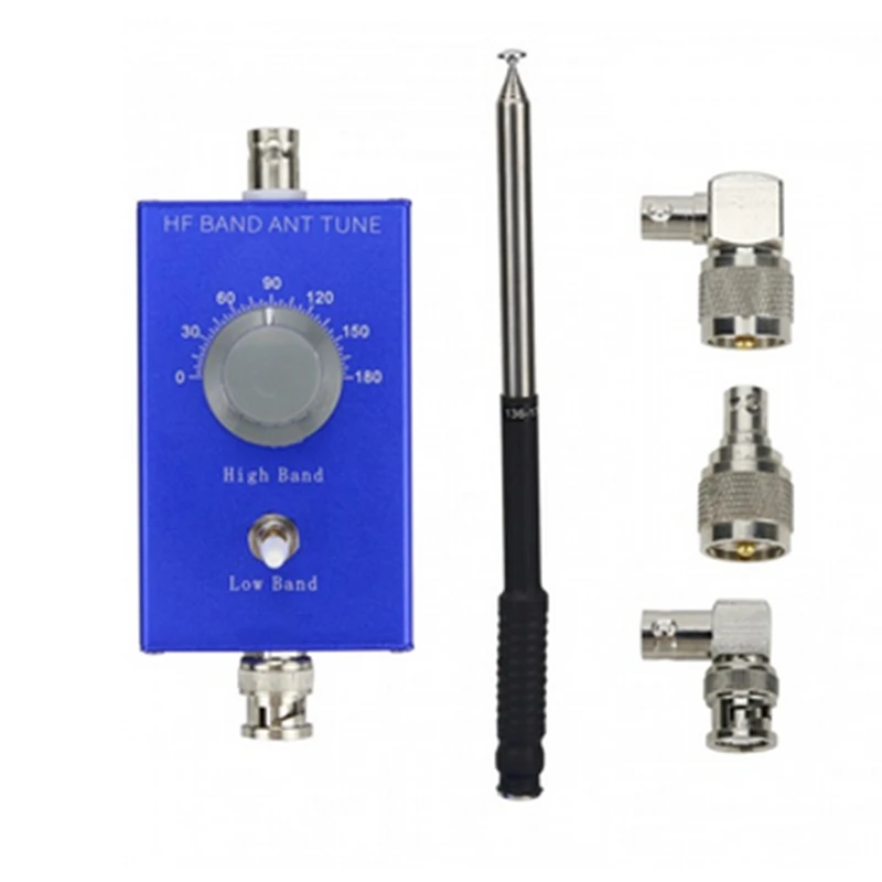 

5M-22Mhz Adjustable Antenna 20W Pep For HF Transceiver Radio SDR Receiver USDX With Whip Antenna