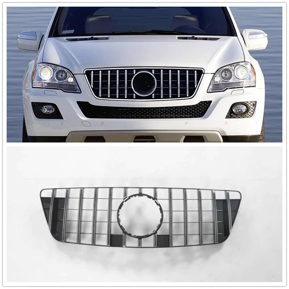 

Car Front Grills Grille Upper Bumper Hood Mesh Grid For Mercedes Benz ML Class W164 GT ML320 ML350 ML450 ML500 2009 2010 2011