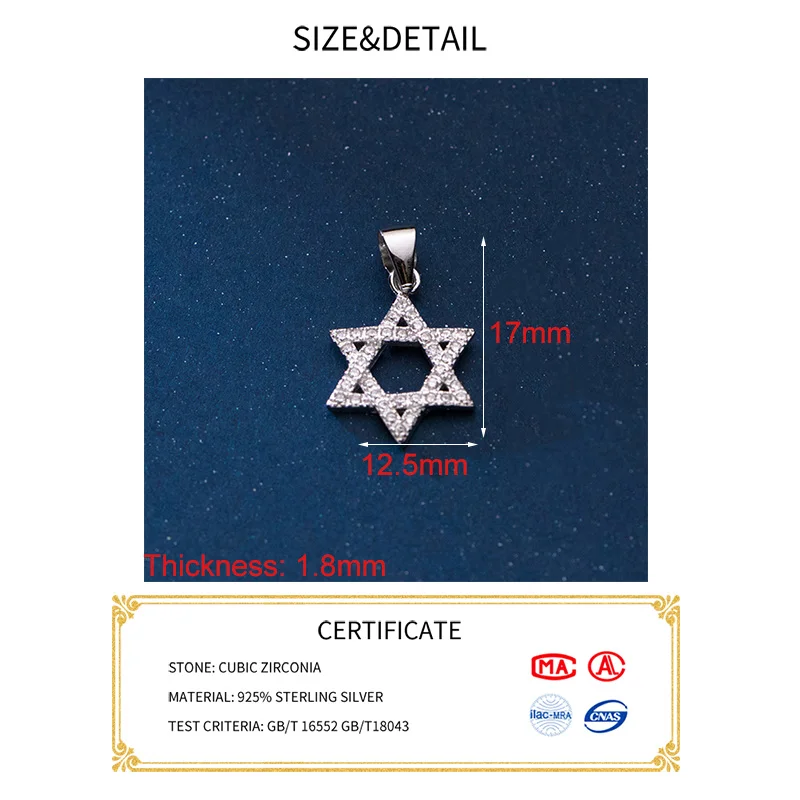 MEETSOFT классическое ожерелье из стерлингового серебра 925 пробы с цирконом подвеска