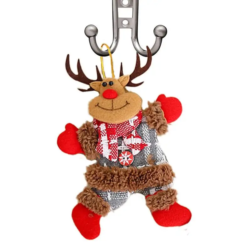 

Рождественские украшения для детей, подвесные украшения для кукол, плюшевые украшения, подвесные украшения для домашней вечеринки