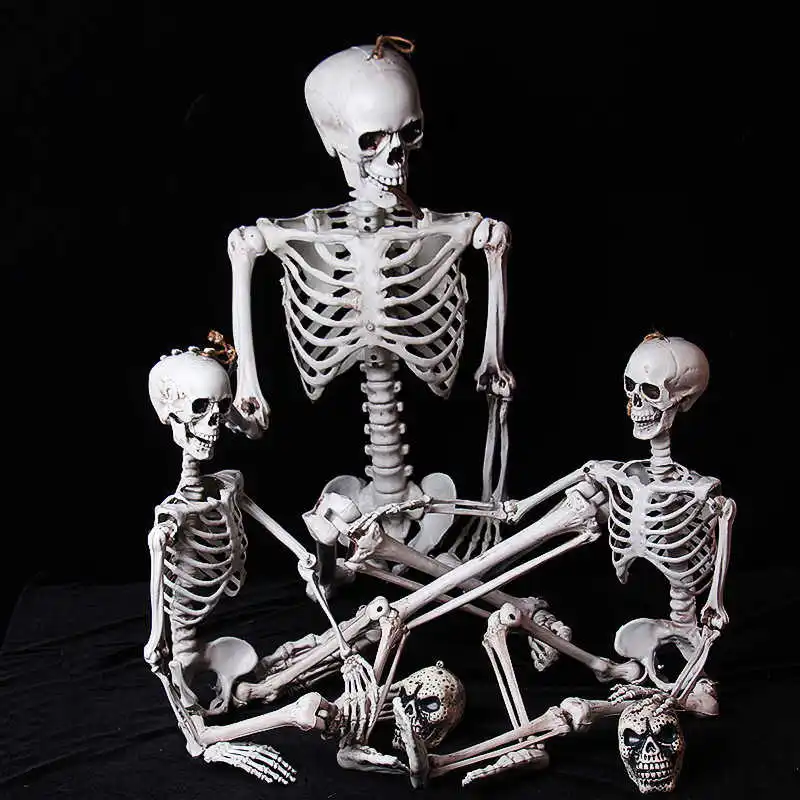 170cm Halloween Skeleton Simulation Humans Ornament Party Bar Haunted House Props Home Decoration Durable | Дом и сад