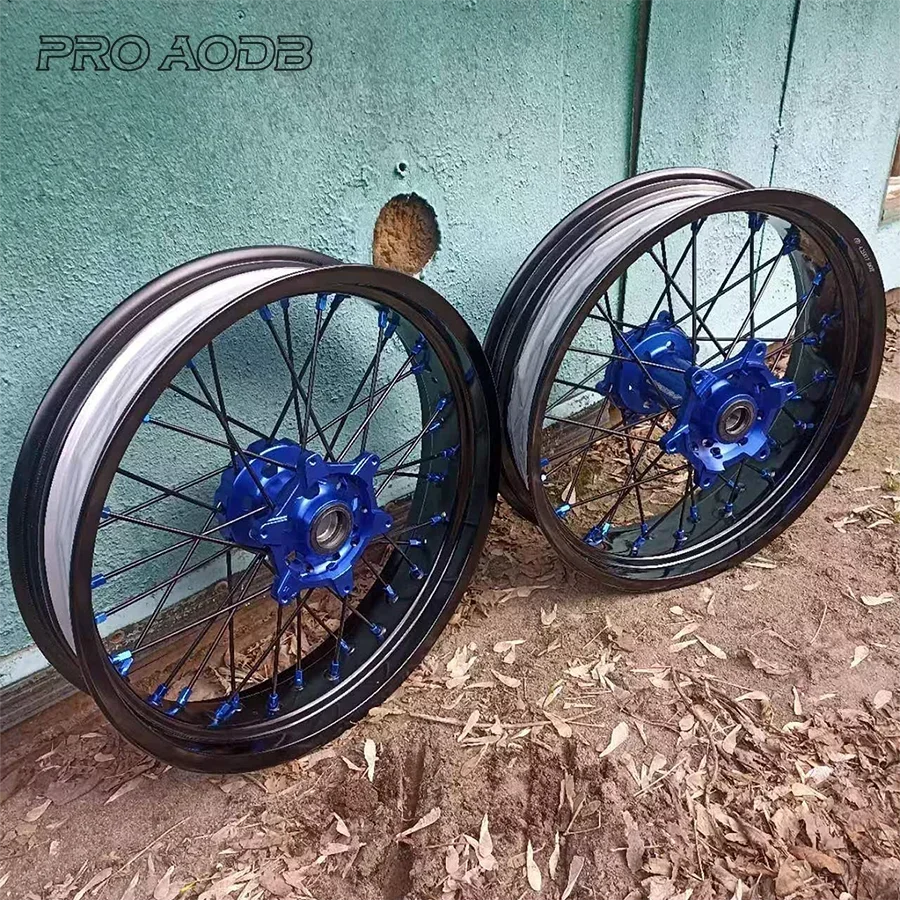 PRO AODB Мотоцикл 36-отверстий Передняя и задняя ступица колеса с ЧПУ Алюминиевая