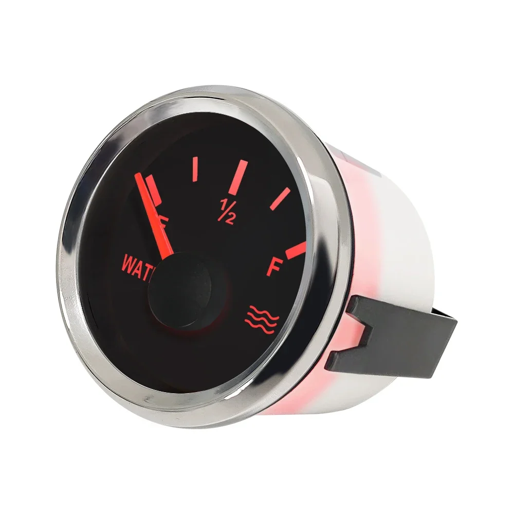 Водонепроницаемый морской измеритель уровня воды 52 мм 0-190 Ом 240-33 сигнал с красной