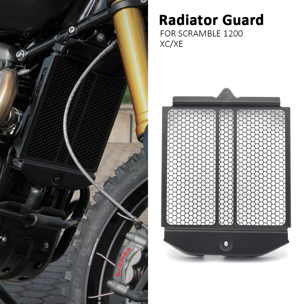 

Motorcycle Accessories Radiator Grille Guard Cover Protection For Scramble XE 1200 Radiator Guard Protector For SCRAMBLE 1200 XC