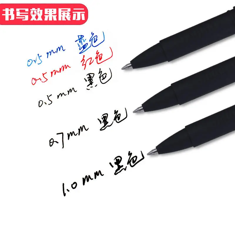 20pcs Large Capacity 1.0 0.7 0.5 Pen Refills Signature Black Blue Red Business Office Carbon Student Water Core Calligraphy - купить по