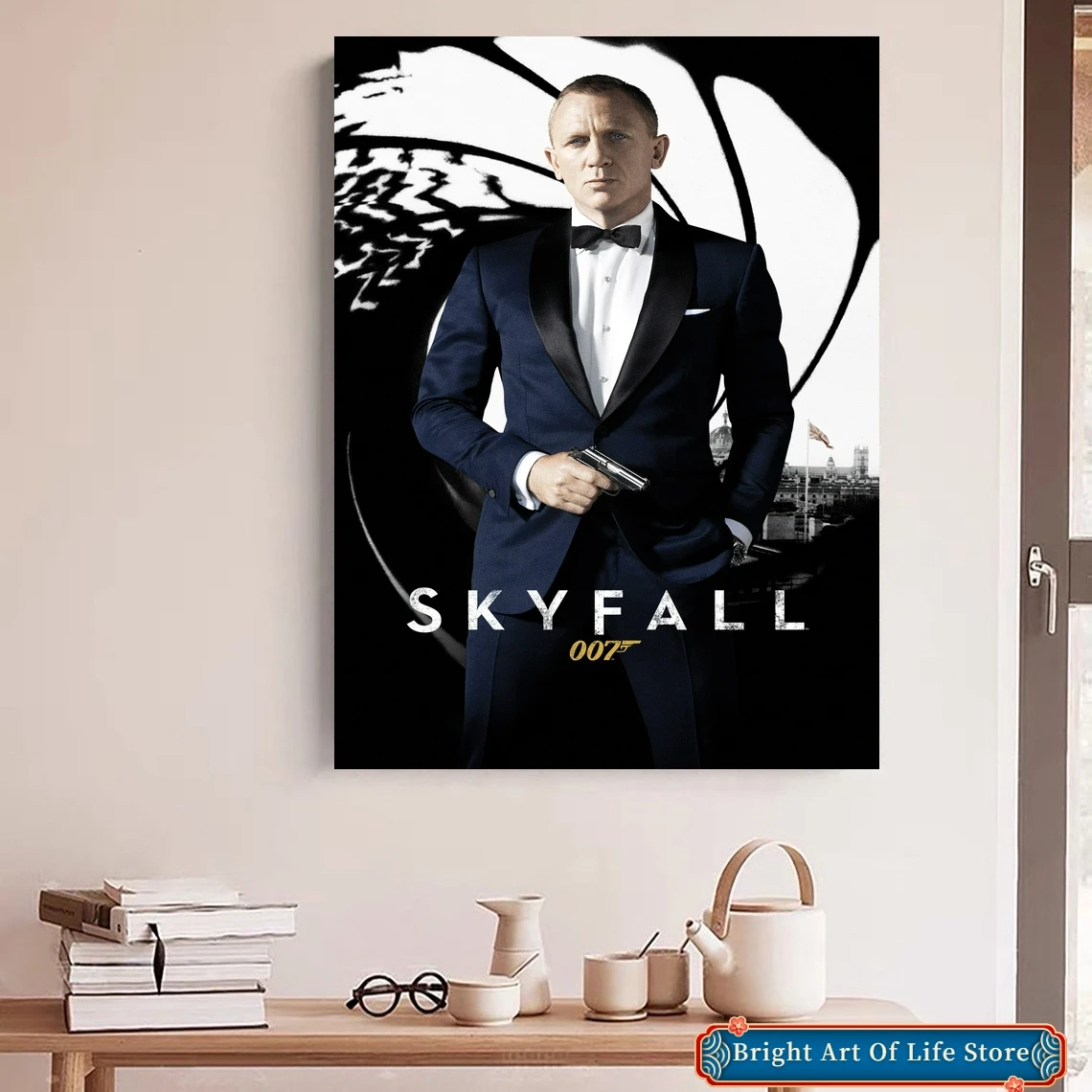 

Skyfall (2012) плакат фильма «Звездный актер» художественная Обложка холст печать декоративная живопись (без рамки)