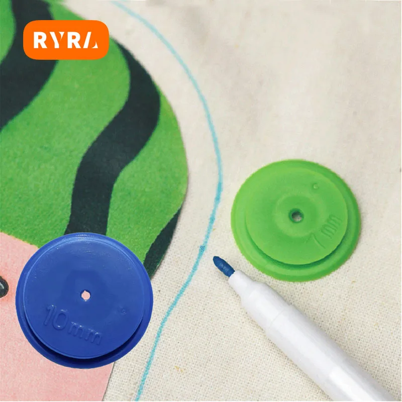 Колесо для рисования линий лоскутное колесо сканирования круглые швы детали