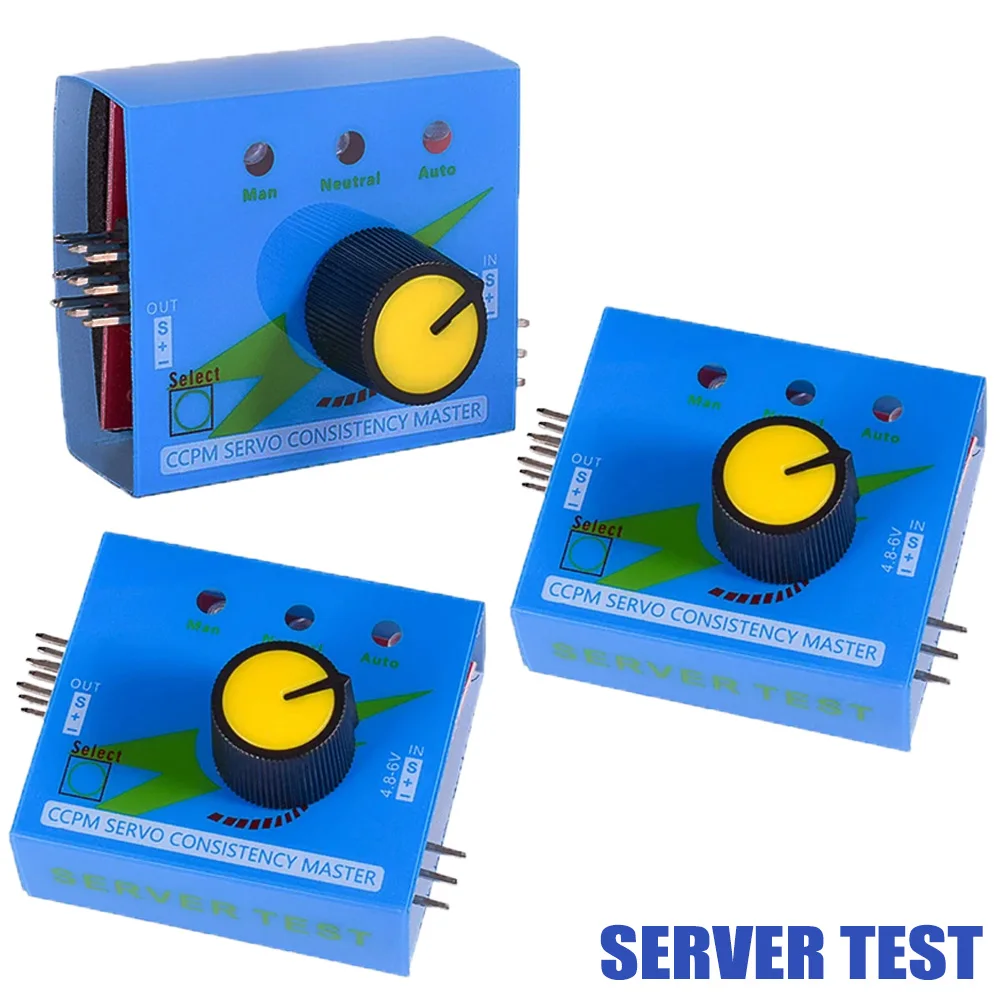 Мульти тестер сервоприводов 3CH 1 шт. регулятор скорости ESC для проверки каналов