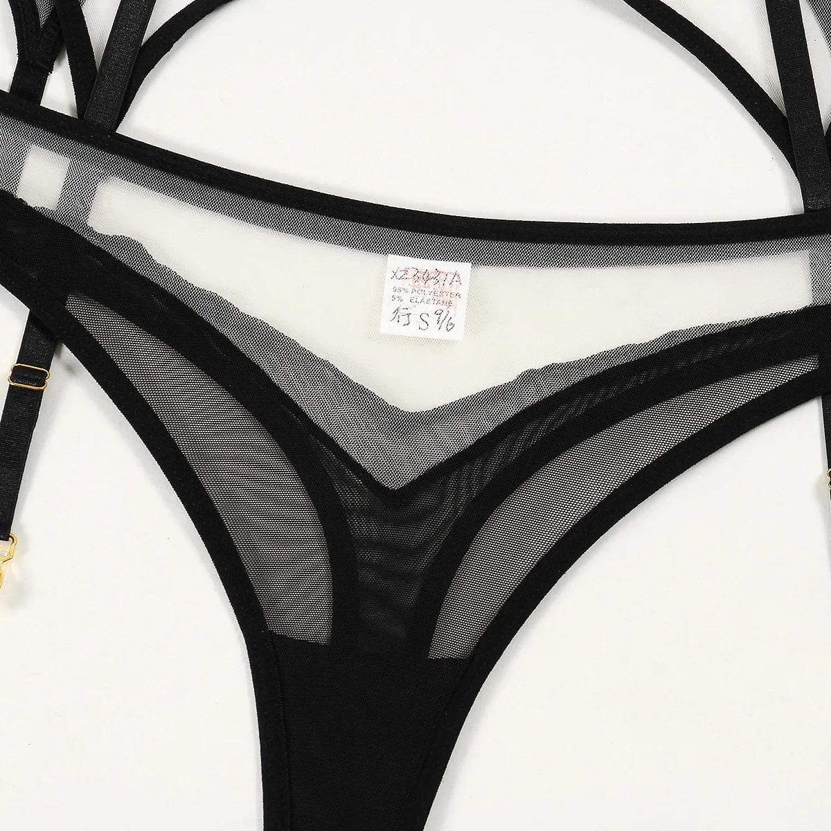 Женский сексуальный экзотический комплект ультратонкое Прозрачное нижнее белье