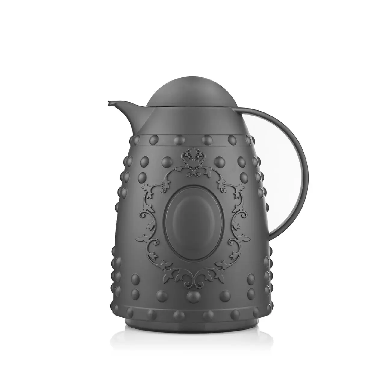 

1 LT черный рельефный термос