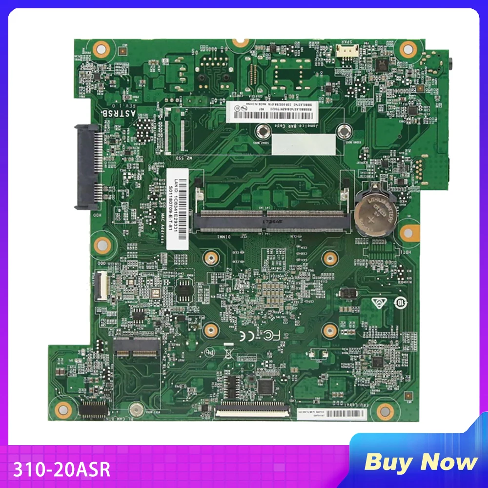 For Lenovo 310-20ASR 01GJ023 01GJ034 22 ASTRSB AIO Motherboard 100% Tested Fast Ship