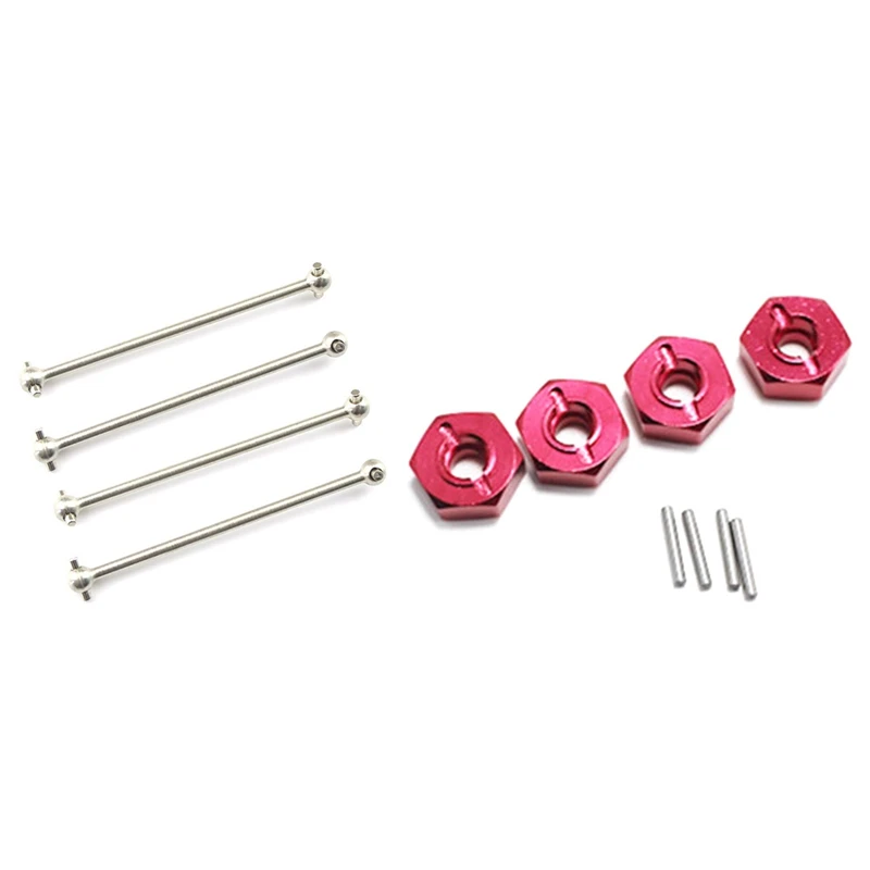 

4 шт., запасные части для автомобиля Wltoys 144001 1/14 RC 144001-1281