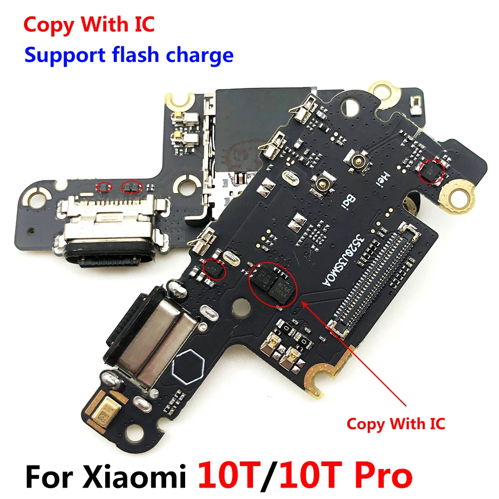 Tanie Dla Xiaomi Mi 10T / Mi 10T Pro ładowarka Flex Złącze Portu USB Stacja Dokująca ładowanie Flex Cable