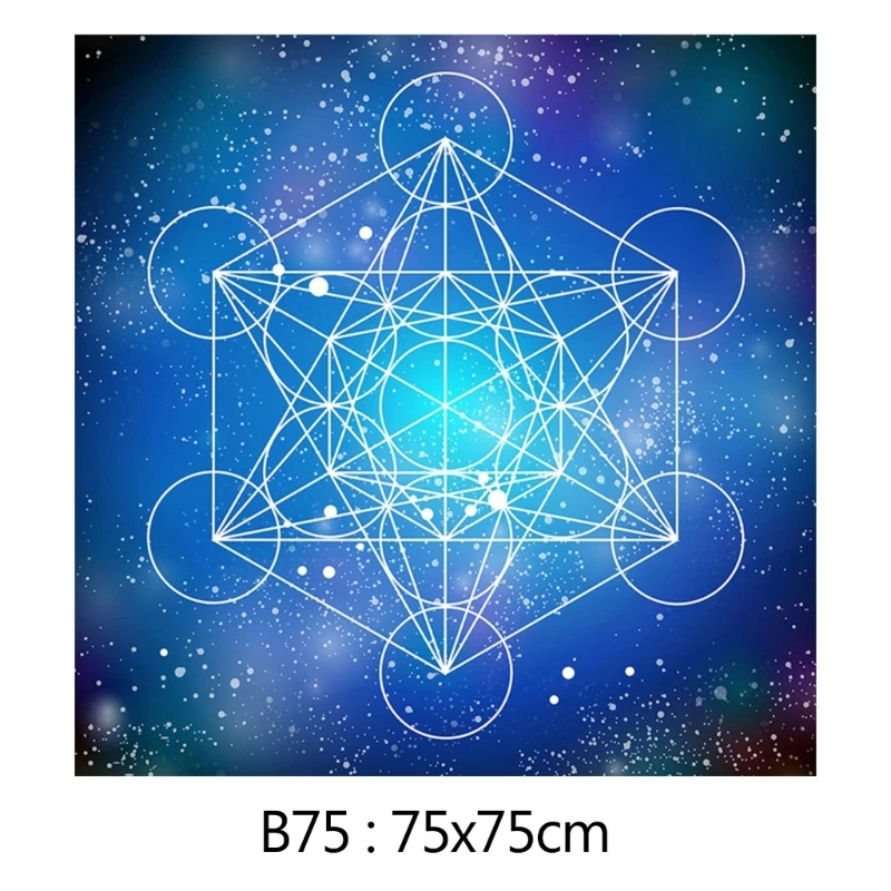 

23x23In Board Game Card Table Covers Magician Daily Pad Tarot Tablecloth Rune Divination Altar Tarot Patch Table Cloth