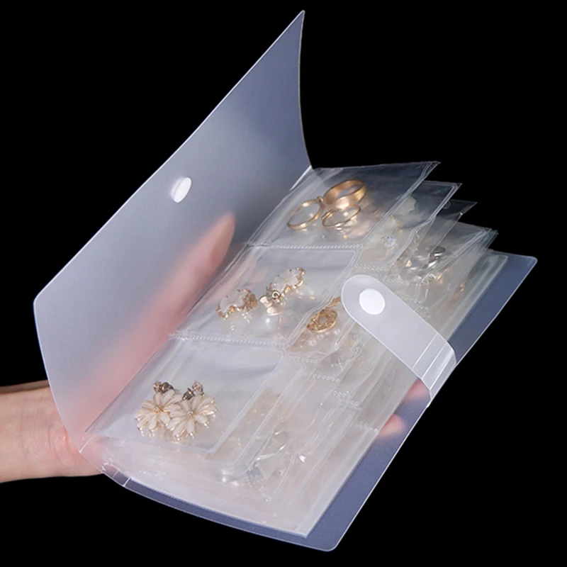 

Anti-oxidation Jewelry Storage Bag Desktop Drawer Organizer Transparent Necklace Bracelet Ring Holder Jewelry Organizer Boxes