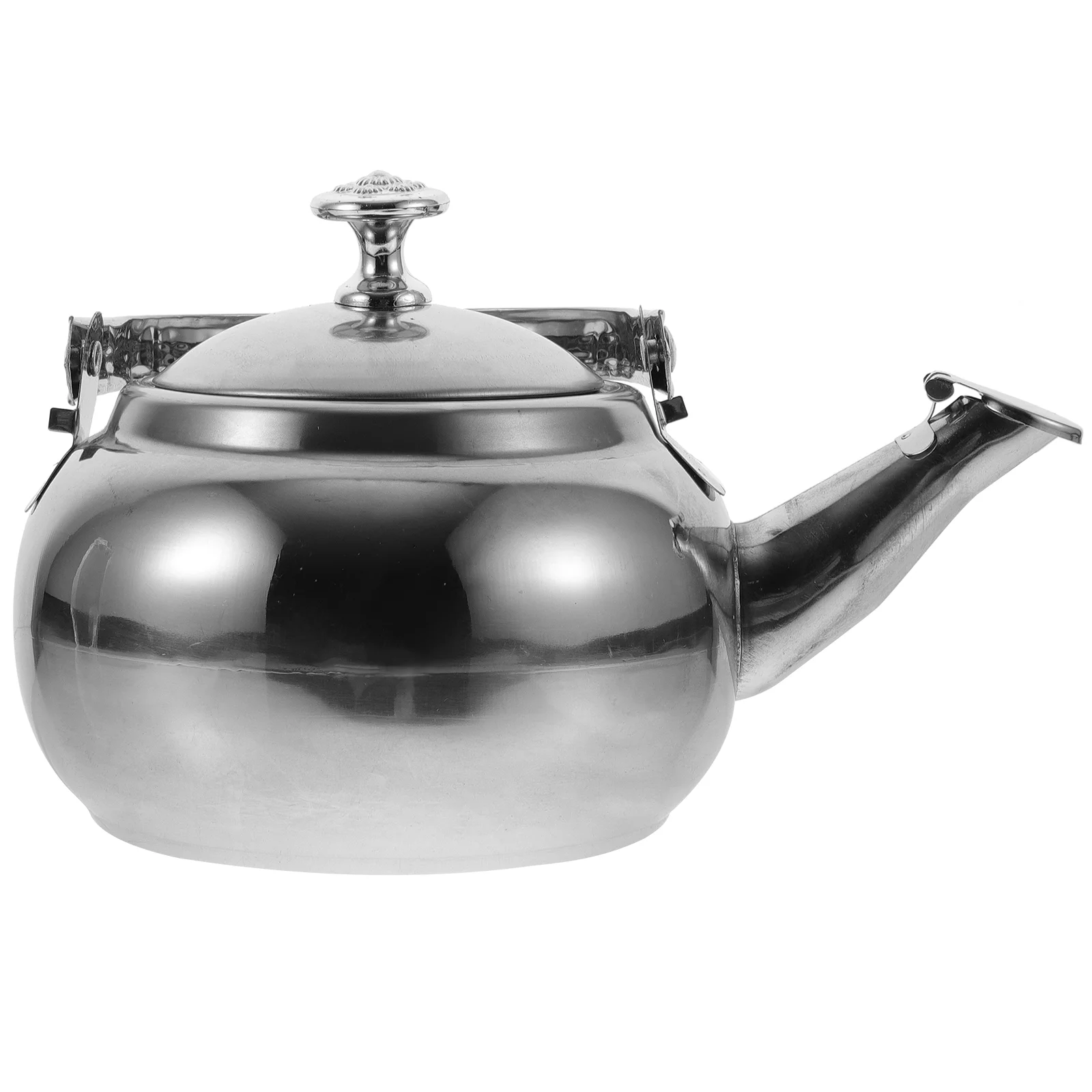 

Stainless Steel Whistling Tea Kettle Stovetop Tea Pot Fast Boiling Heat Water Tea Pot
