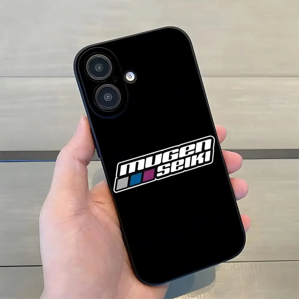 Чехол для телефона Mugen Seiki Rc с логотипом для iPhone 16 Pro Max, 17 Pro Max, 14, 12, 15, 11, 13 Pro, Xr, X, Xs, Se, задняя крышка (art.: 3920d4e7cb181) - 3920d4e7cb181