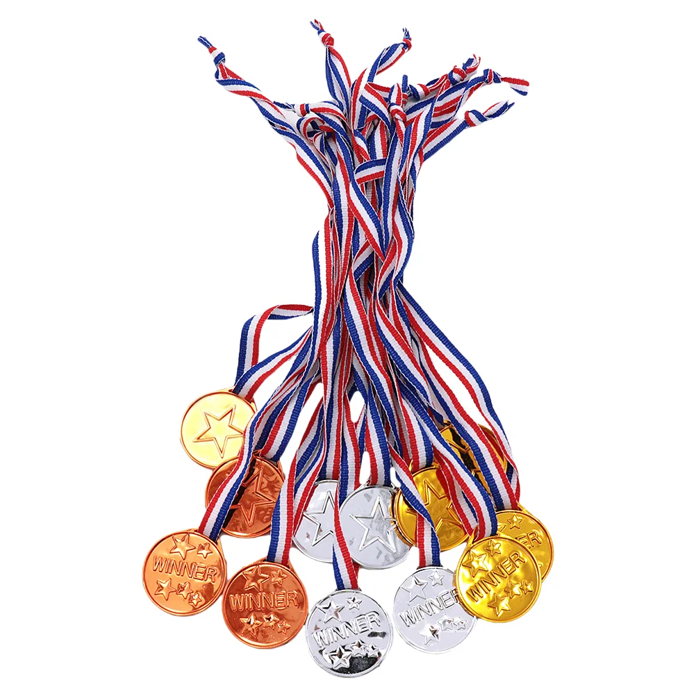 

Medal Toy Plastic Kids Accessories Sports Party Multi-function Soccer Supplies Trophies